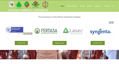 Desktop Screenshot of combinedcongress.org.za